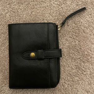 Black Fiona Fossil wallet